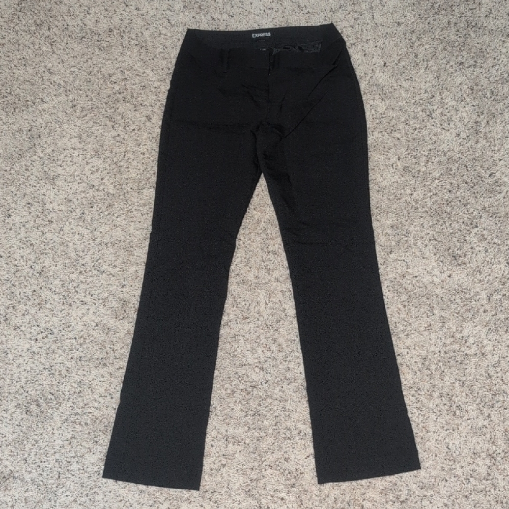 Express Women's Flare Black Jeans